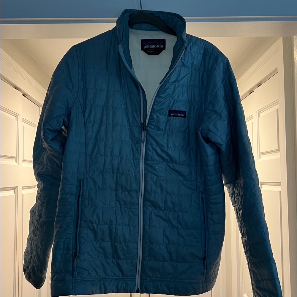 Patagonia Teal Quilted Jacket